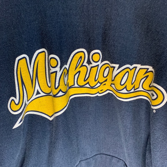 Vintage Michigan hoodie - Picture 2 of 2